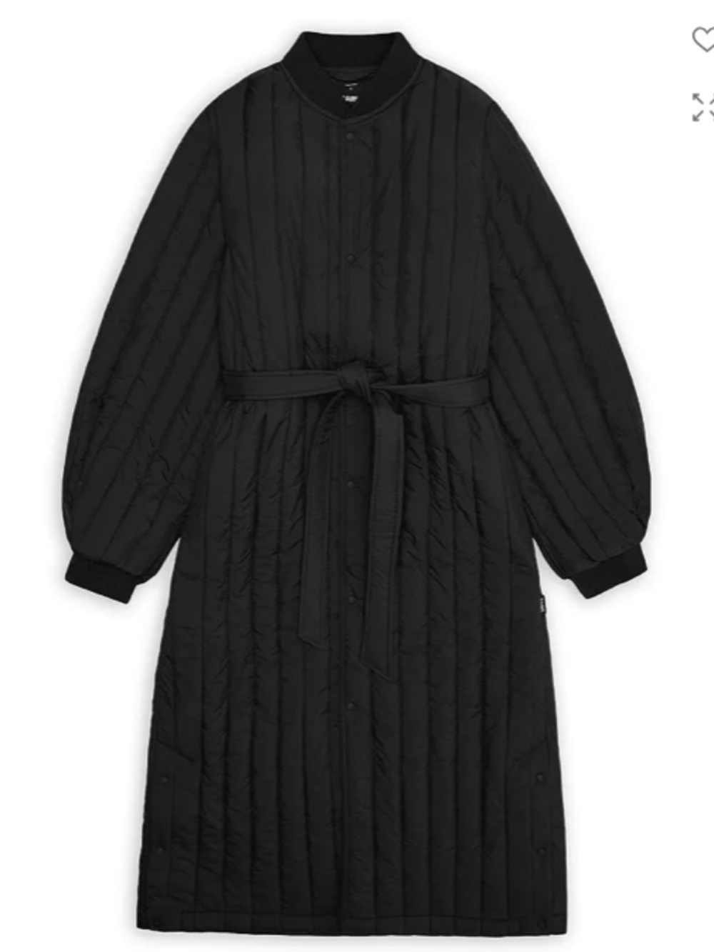 Rains Banya Belted puffer coat size M